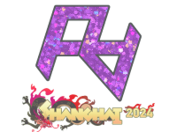 Sticker Rare Atom (Glitter)